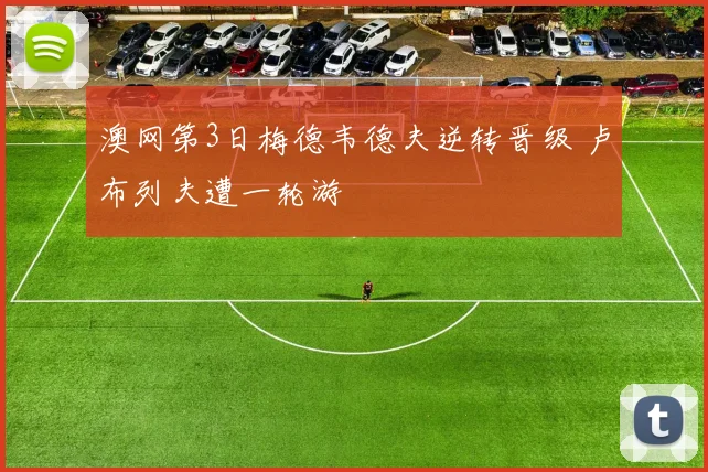 澳网第3日梅德韦德夫逆转晋级 卢布列夫遭一轮游